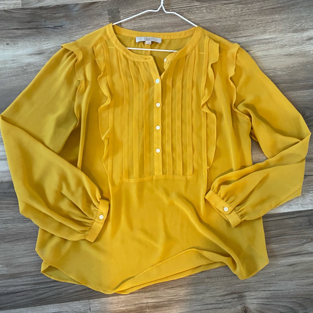 Loft Long Sleeved Blouse